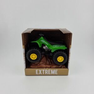 Turbo Wheels Extreme ATV‎ Die Cast Vehicle Green Yellow Tires Toy